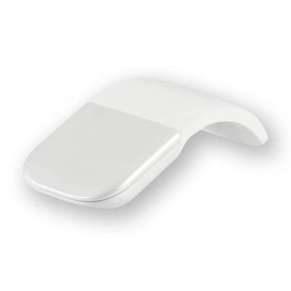XFDE Wireless Bluetooth Ergonomic Touch Mouse - Foldable, Ultra-Thin, Silent Design for PC and Laptops in White