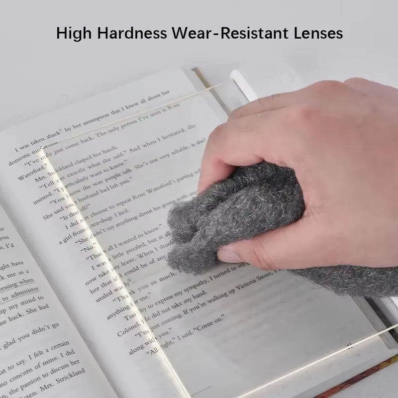 LED Flat Panel Night Vision Reading Light - Eye Protection for Students and Creative Book Lovers