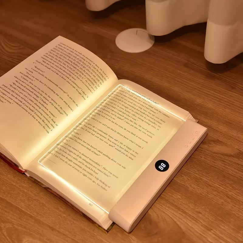 LED Flat Panel Night Vision Reading Light - Eye Protection for Students and Creative Book Lovers